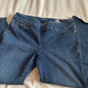 Chico’s Slim Boot Pull On Mid-Wash Blue Women’s Jeans - Size 2.5 (14R)